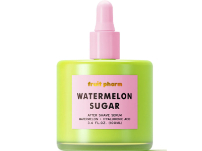 Fruit Pharm Smoothing Shave Oil, Watermelon Sugar, 3.4 fl oz/100 mL