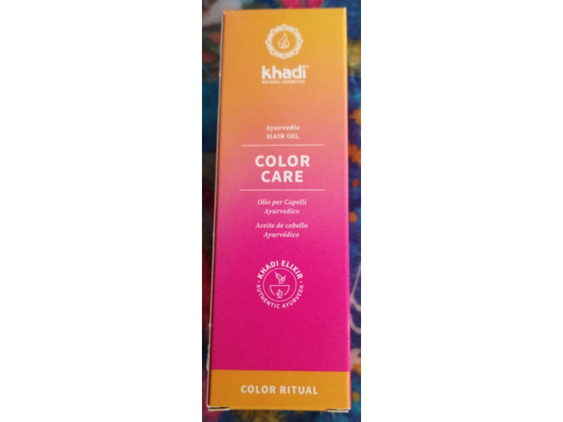 Khadi Ayurvedic Hair Oil, Color Care, 1.69 fl oz/50 mL