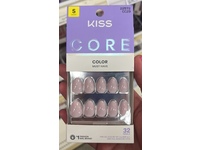 Kiss Core Color Glue On Nails, Euphonious, 32 Count - thumbnail 2