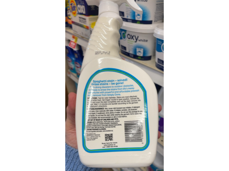 Simply Done Laundry Stain Remover, 32 fl oz/946 mL