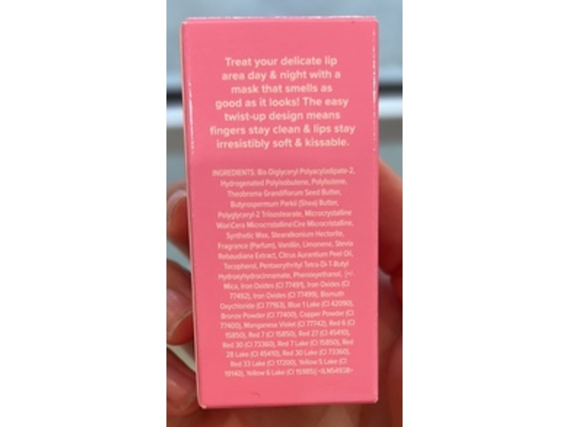 Too Faced Kissing Jelly Lip Mask, Birthday Kiss, 0.5 fl oz/15 mL