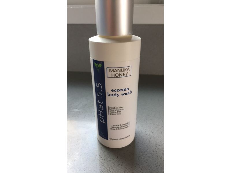 Phat 5.5 Manuka Honey Eczema Body Wash, 4 oz/113 g