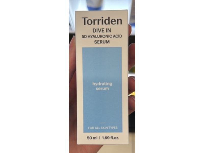 Torriden Dive In 5D Hyaluronic Acid Serum, 1.69 fl oz/50 mL