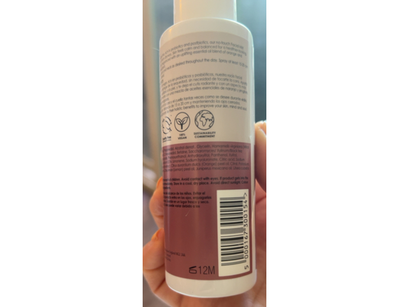 Botanics Revive & Protect Postbiotic Facial Mist, Black Tea Kombucha, 3.3 fl oz/100 mL