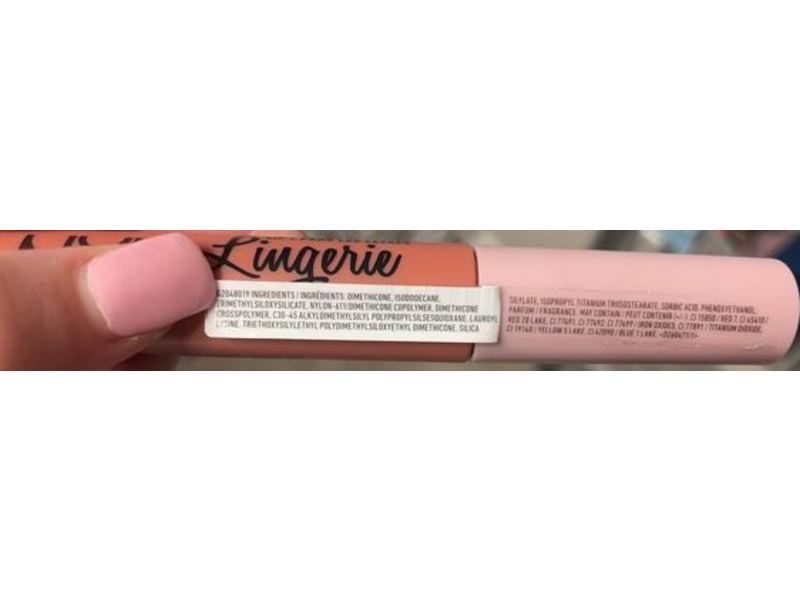 Nyx Professional Makeup Lingerie XXL Matte Liquid Lipstick, Flaunt It, 0.13 oz