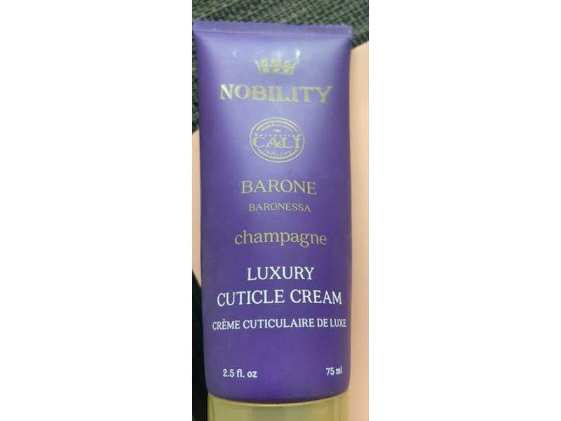 Baronessa Cali Barone Cuticle Cream, Champagne, 2.5 fl oz/75 mL