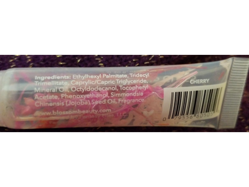 Blossom Scented Moisturizing Lip Gloss Tubes, Cherry, 0.3 fl oz/9mL