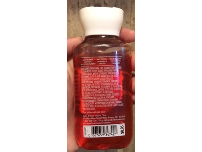 Bath & Body Works Body Wash, Strawberry Pound Cake, 3 fl oz/88 mL