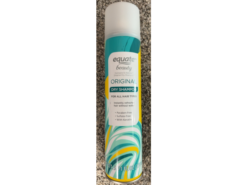Equate Beauty Original Dry Shampoo, 5.71 fl oz/170 mL