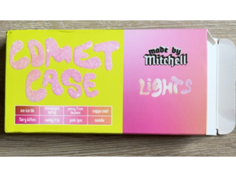 Made By Mitchell Comet Case Cream Highlighter Palette, Light