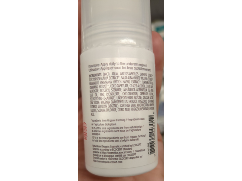 Druide Pur & Pure Deodorant, 2.2 fl oz/65 mL