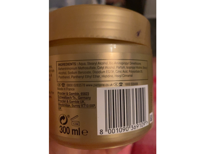 Pantene Pro-V Repair & Protect Intensive Mask, 300 mL, Pack Of 2