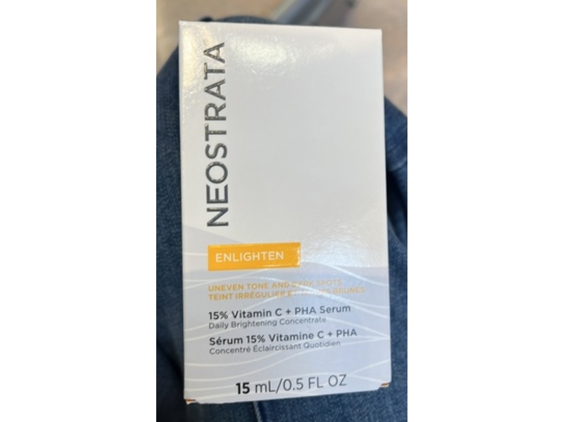Neostrata Enlighten 15 % Vitamin C + PHA Serum, 0.5 fl oz/15 mL