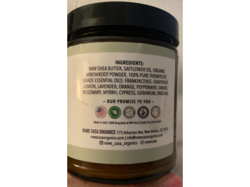 Rowe Casa All Naturals Lymphatic Cream, 9 fl oz/266 mL