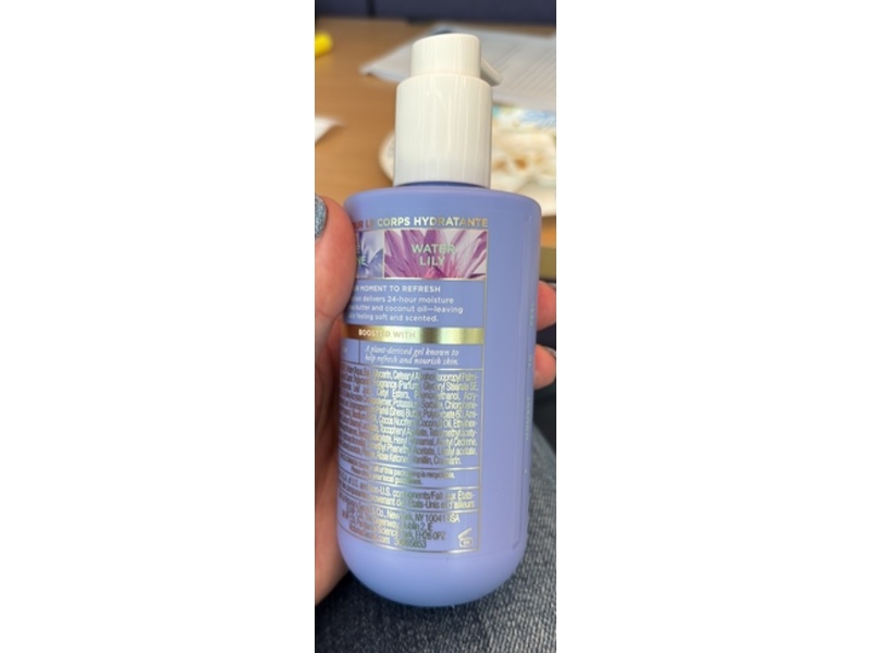 Victoria's Secret Feel Refreshed Hydrating Body Lotion, Blue Jasmine Water Lily, 10 fl oz/296 mL