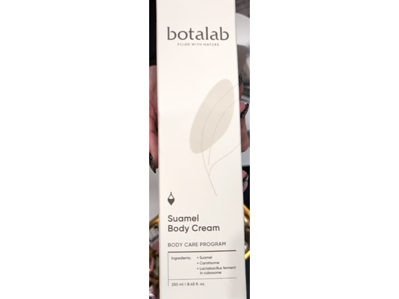 Botalab Suamel Body Cream, 8.45 fl oz/250 mL