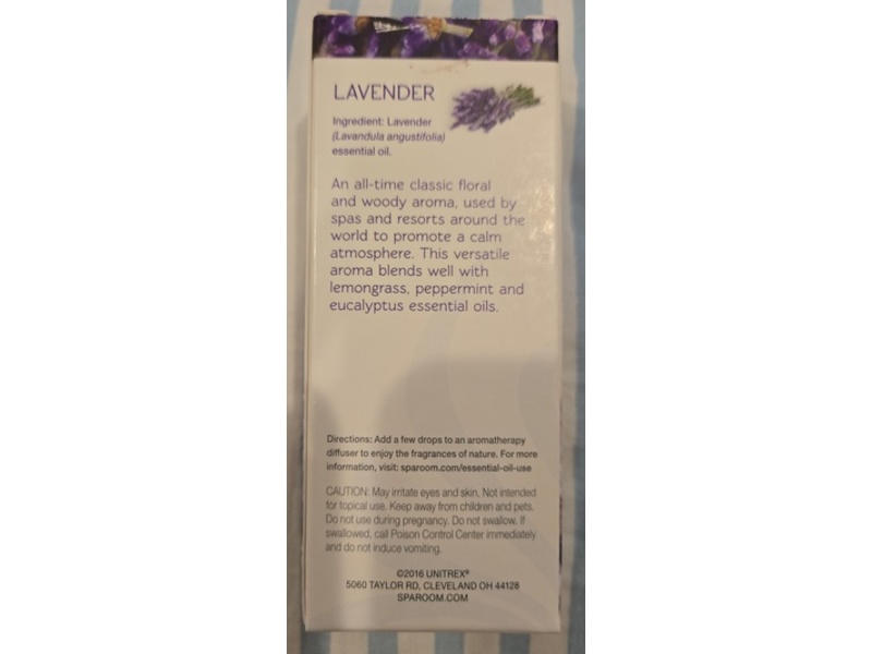 Sparoom Relax 100% Pure Essential Oil, Lavender, 10 mL