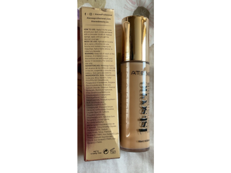 Atenea 1St Scene Concealer, Cinnamon, 0.33 fl oz/10 mL