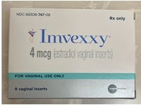Imvexxy (estradiol vaginal inserts) 4 mcg, 8 Count, Mayne Pharma (Rx) - Image 3