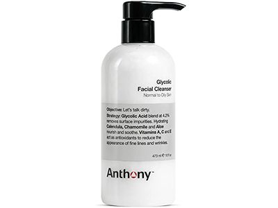 Anthony Glycolic Facial Cleanser, 16 fl oz/473 mL