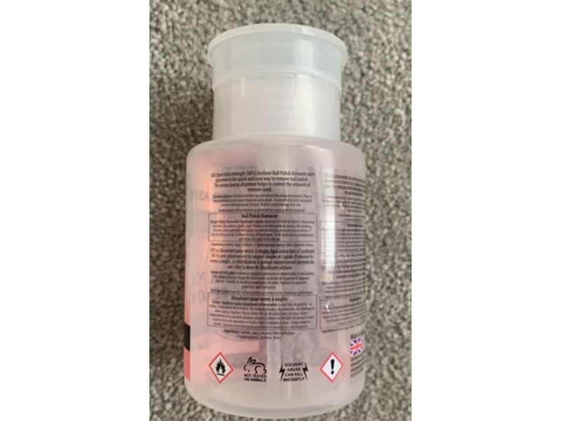 XNC Nail Polish Remover, 80% Acetone, 150 mL