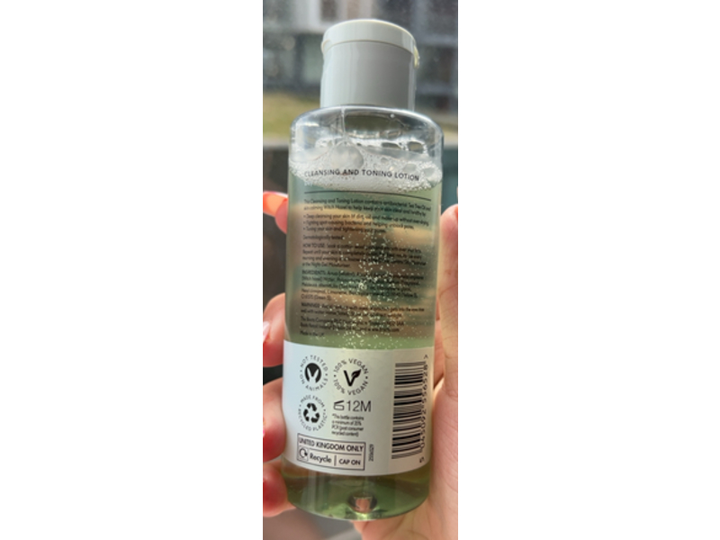 Boots Cleansing & Toning Lotion, Tea Tree & Witch Hazel, 5 fl oz/150 mL