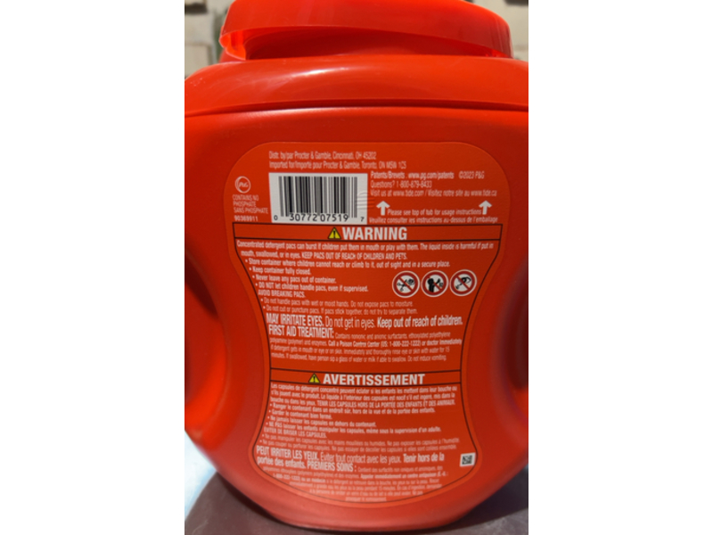 Tide Pods Light 3 In 1 Detergent Pacs, White Lavender, 36 oz/1.04 kg, 42 Count