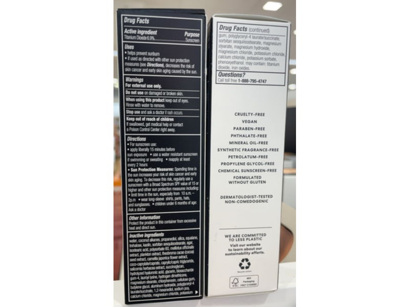 Bare Minerals Complexion Rescue Natural Matte Tinted Moisturizer, Ginger, 1.18 fl oz/35 mL