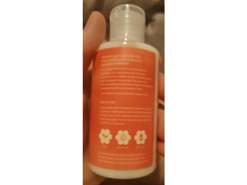 Only Curls All Curl Conditioner, Berry Blossom, 3.4 fl oz/100 mL