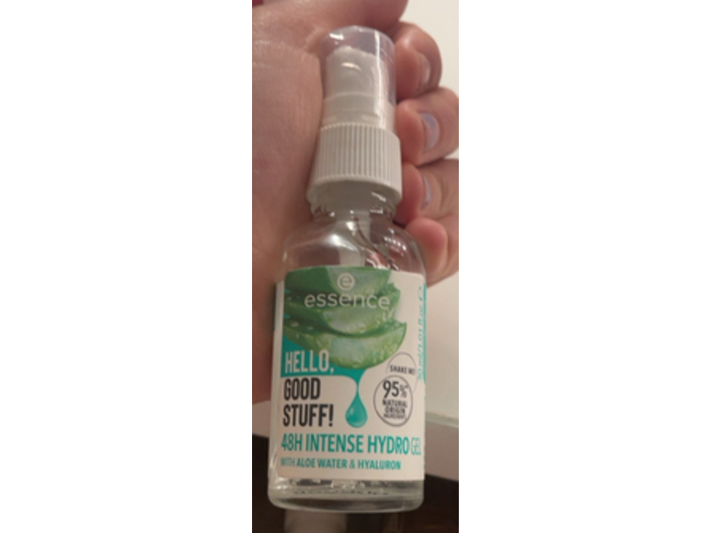Essence Hello Good Stuff! Intense Hydro Gel, Aloe Water & Hyaluron, 1.0 fl oz/30 mL