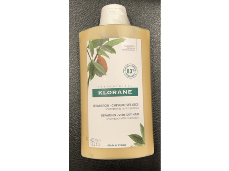 Klorane Repairing Shampoo, Cupuacu, 13.5 fl oz/400 mL