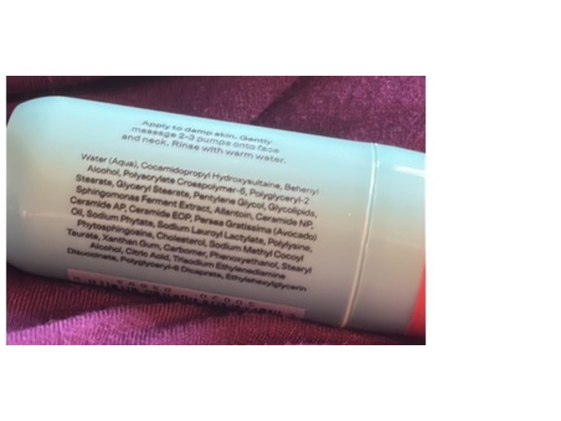 Bubble Soft Launch Hydrating Cream Cleanser, 0.33 fl oz/10 mL