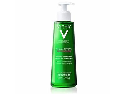 Vichy Normaderm Phytosolution Purifying Cleansing Gel, 6.7 fl oz/200 mL