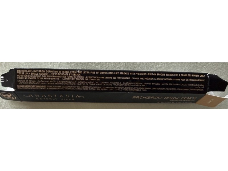 Anastasia Beverly Hills Archibrow Brow Pencil, Blonde, 0.0017 oz/0.05 g