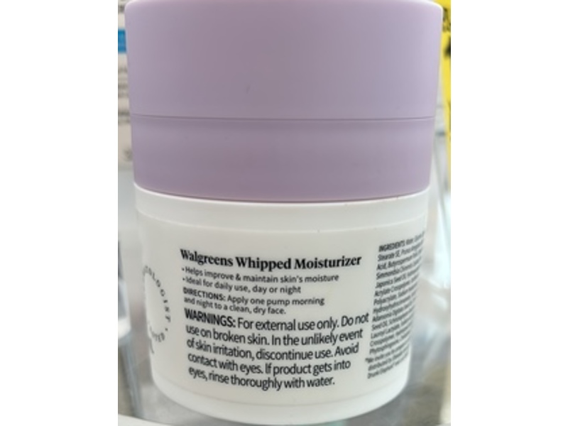 Walgreens Whipped Moisturizer, Triple Ceramide Blend & 5 African Oils, 1.69 fl oz/50 mL