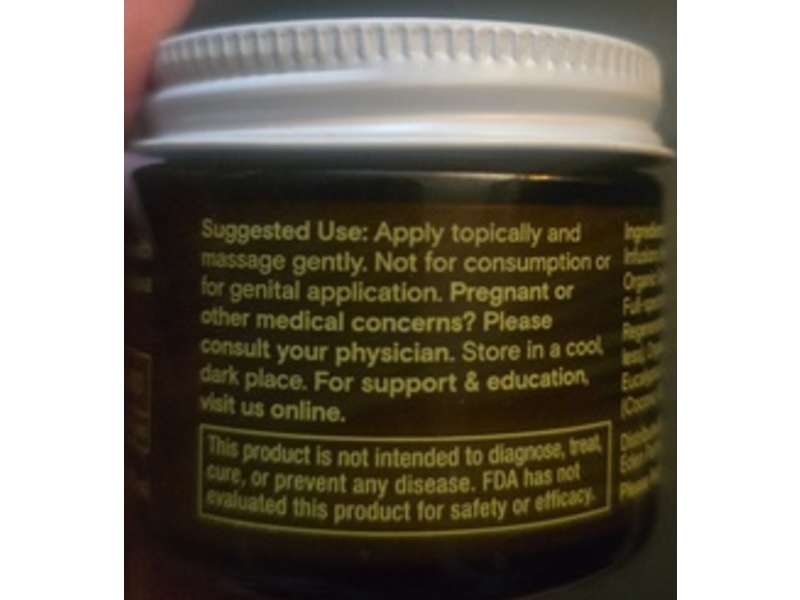 Foria Relief Salve, CBD & Kava, 2 fl oz/60 mL