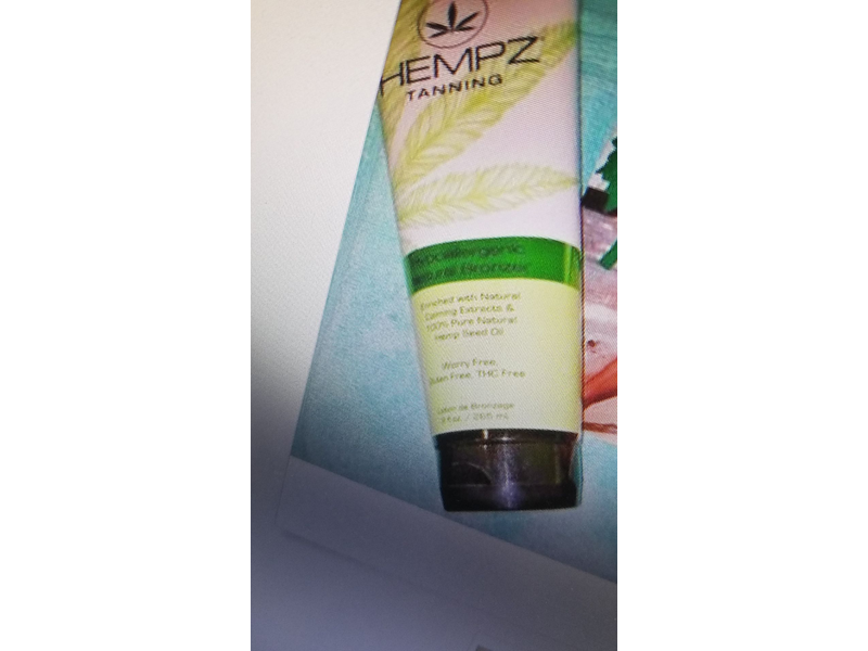 Hempz Tanning Natural Bronzer, 9 fl oz/265 mL