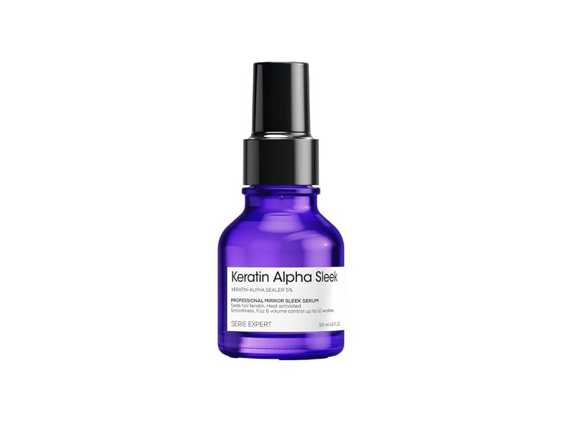 L'Oréal Professionnel Paris Keratin Alpha Sleek Serum, 1.6 fl oz/50 mL