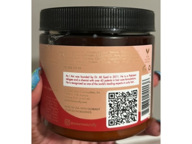 As I Am Jamaican Black Castor Oil Cowash, Restore & Repair, 16 oz/454 g