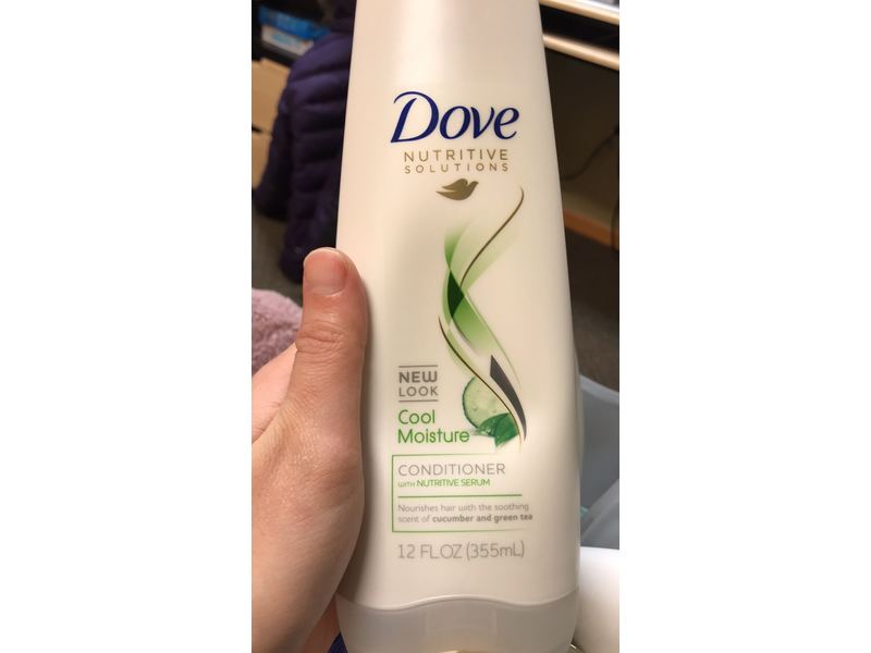 Dove Cool Moisture Conditioner, Cucumber & Green Tea, 12 fl oz/355 mL