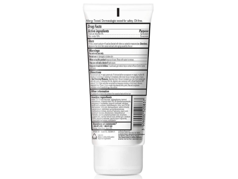 La Roche-Posay Anthelios Mineral Sunscreen-Gentle Lotion, SPF 50, 4.0 fl oz/120 mL