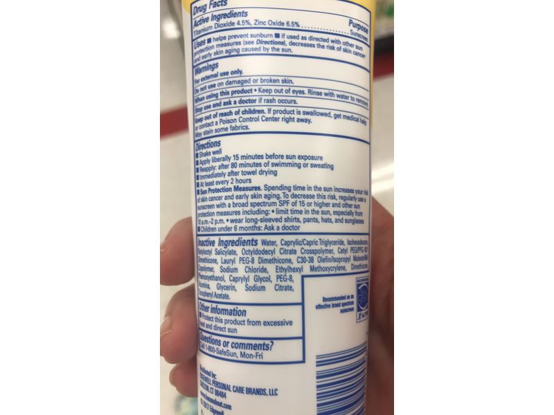 Banana Boat Simply Protect Kids Mineral-Based Sunscreen Lotion, SPF 50+, 9 fl oz/270 ml