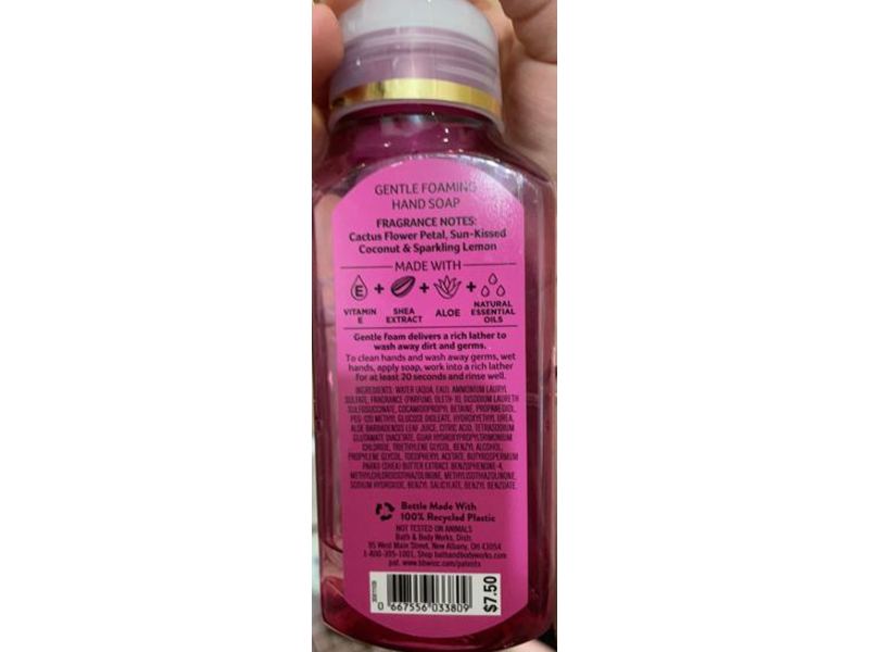 White Barn Cactus Blossom Centle Foaming Hand Soap, Natural Essential Oils, 8.75 fl oz/259 mL