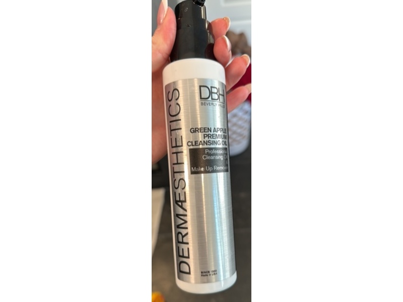 Dermaesthetics Premium Cleansing Oil, Green Apple, 6 fl oz/177.42 mL