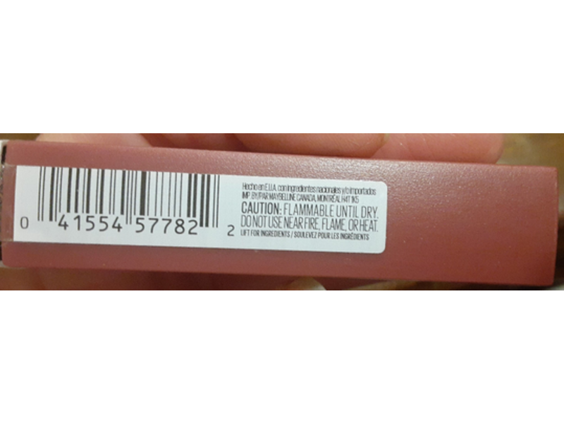 Maybelline Super Stay Matte Ink Liquid Lipstick, Mover, 0.17 fl oz/5 mL