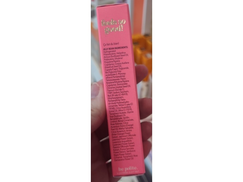 Polite Society Polite Pout Glossy Lip Balm, Jelly Bean, 0.5 oz/15 g