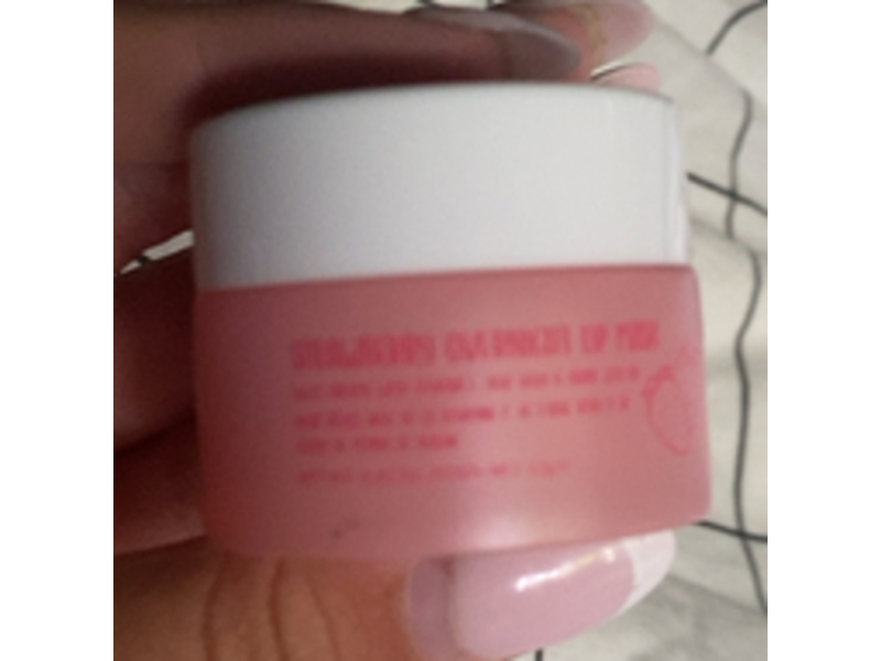 W7 Overnight Strawberry Lip Mask, Sweet Dreams, 0.42 oz/12 g