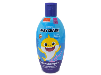 Pink Fong Baby Shark Baby Shampoo, Calming Lavender, 10 fl oz/296 mL