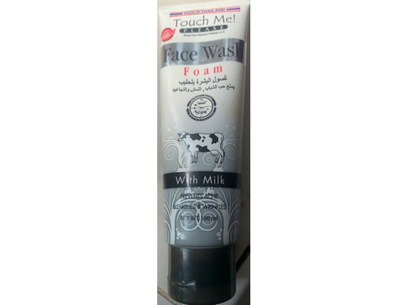 Touch Me Foam Face Wash, Milk, 100 mL
