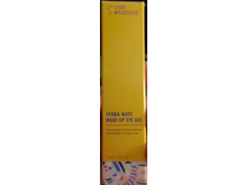 Good Molecules Yerba Mate Wake Up Eye Gel, 0.50 oz/15 mL